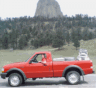 Me, the Truck, and the Robot at Devil's Tower